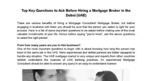 Mortgage Broker Questions