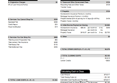 Mortgage Loan Estimates